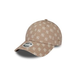 New Era New York Yankees Monogram Brown 9FORTY Adjustable Cap