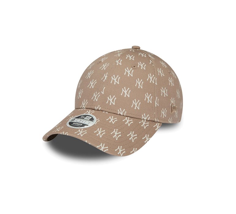 New Era New York Yankees Monogram Brown 9FORTY Adjustable Cap