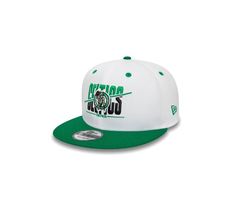 New Era Boston Celtics White Crown 9FIFTY Snapback Cap