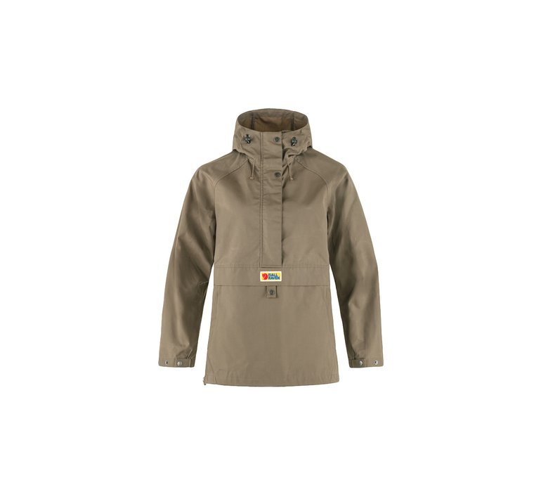 Fjällräven Vardag Anorak W Suede Brown