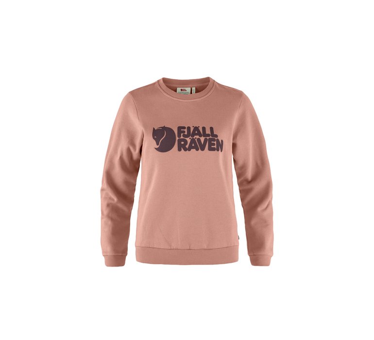 Fjällräven Logo Sweater W Dusty Rose - Port