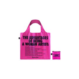 Loqi Guerrilla Girls - The Advantages Of Being A Woman Artist Recycled Bag
