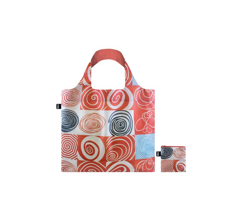 Loqi Louise Bourgeois - Spiral Grids Recycled Bag