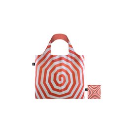 Loqi Louise Bourgeois - Spirals Red Recycled Bag