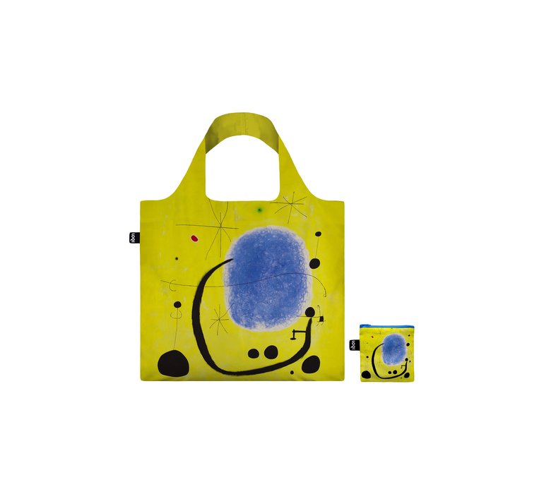 Loqi Joan Miro - Gold of Azure Recycled Bag