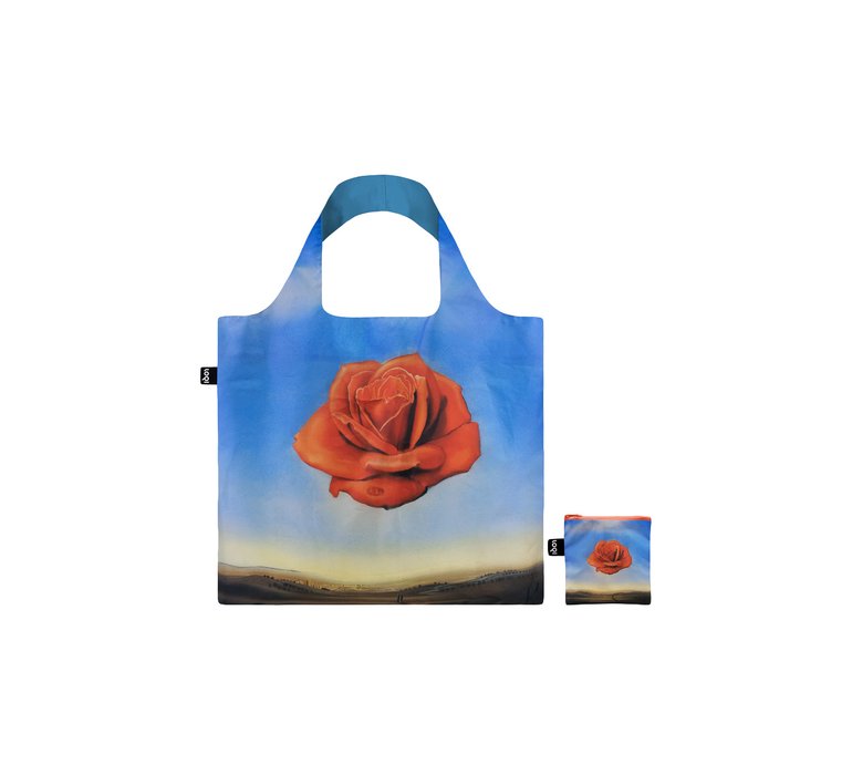 Loqi Salvador Dali - Meditative Rose Recycled Bag