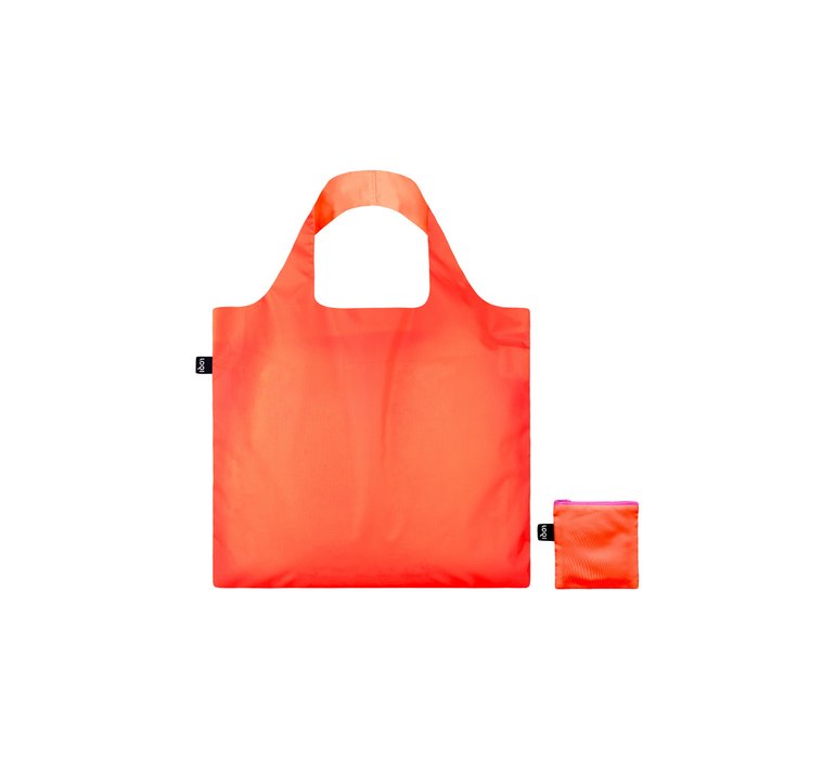 Loqi Neon Dark Orange Recycled Bag