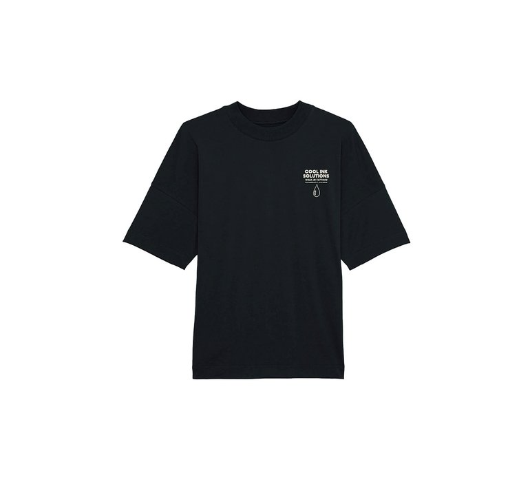 The Dudes Cool Ink Premium Oversized T-Shirt Black