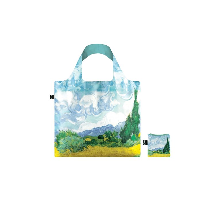 LOQI VINCENT VAN GOGH - A wheat field Recycled Bag