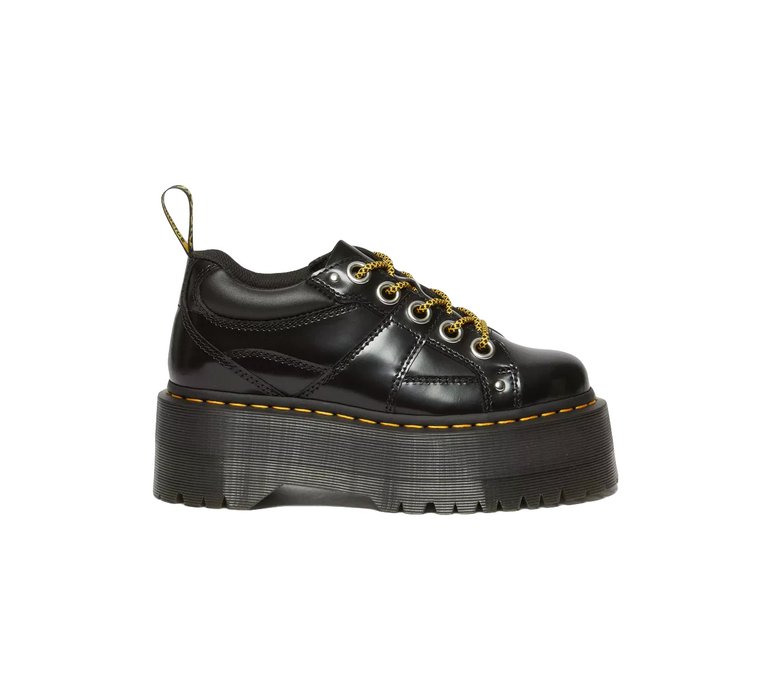 Dr. Martens 5-eye Max Buttero Leather Platform Shoes