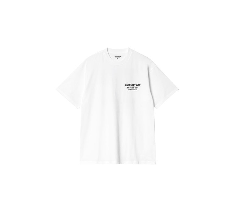 Carhartt WIP S/S Less Troubles T-Shirt White
