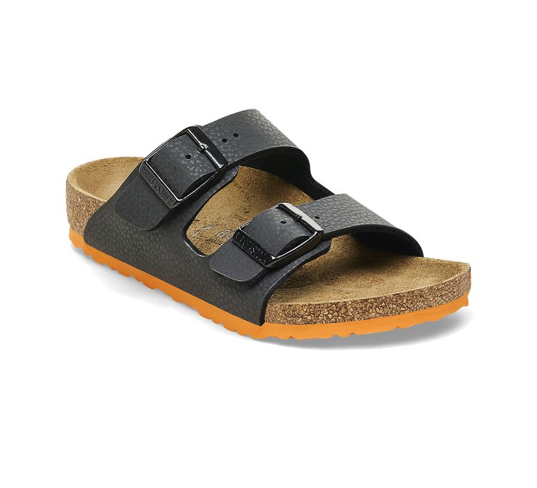 Birkenstock Arizona Kids BS Desert Soil Black Orange Regular Fit