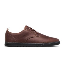 Clae Ellington Cocoa Leather Black