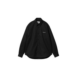 Carhartt WIP L/S Module Script Shirt/ Black