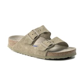 Birkenstock Arizona Soft Footbed Suede Leather Narrow Fit