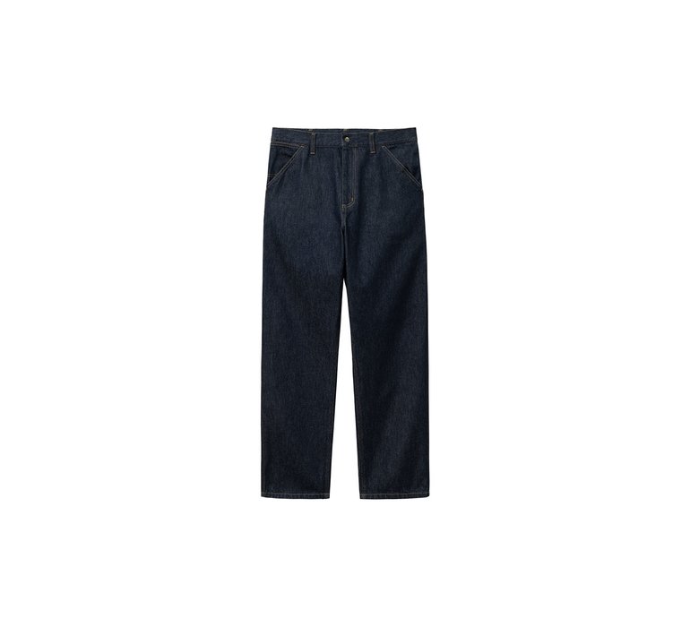 Carhartt WIP Single Knee Pant Blue Rinsed