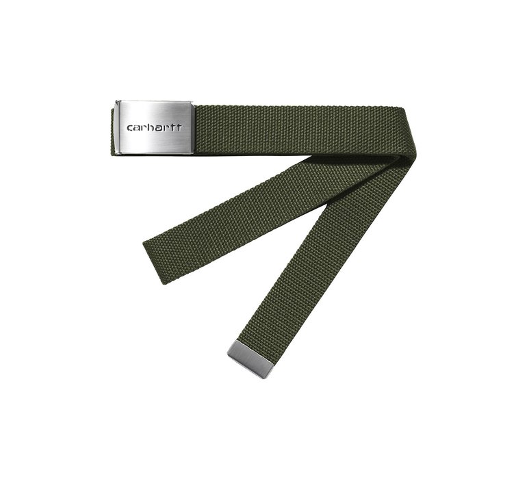 Carhartt WIP Clip Belt Chrome Office Green