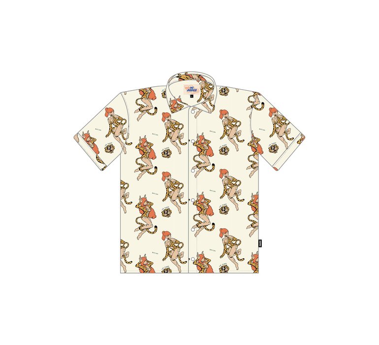 The Dudes Leopard Hawaiian Shirt