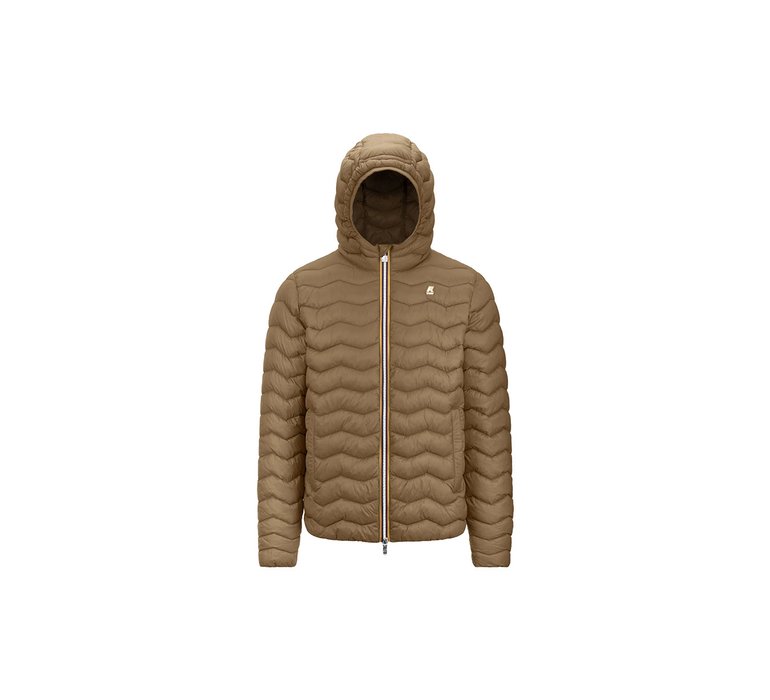 K-Way Jack Quilted Warm Brown Corda