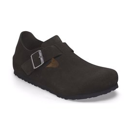 Birkenstock London Suede Leather Narrow Fit