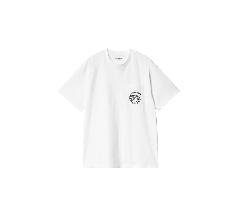 Carhartt WIP S/S Fragments Pocket T-Shirt White