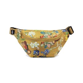 Loqi VAN GOGH MUSEUM Gold Flower Pattern Recycled Bumbag