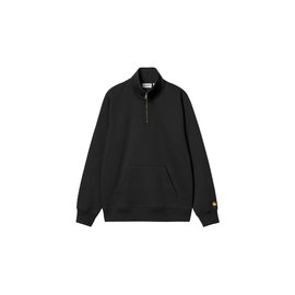 Carhartt WIP Chase Neck Zip Sweatshirt Black