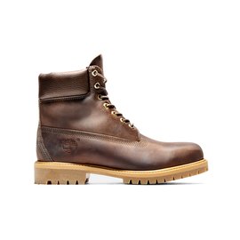 Timberland Premium 6-Inch Lace-Up Waterproof Boot for Dark Brown