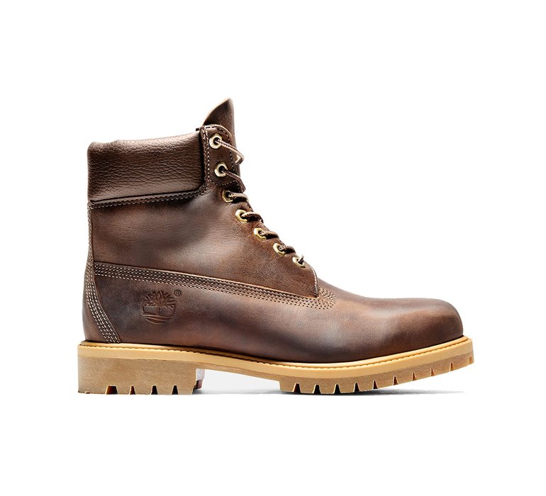Timberland Premium 6-Inch Lace-Up Waterproof Boot for Dark Brown