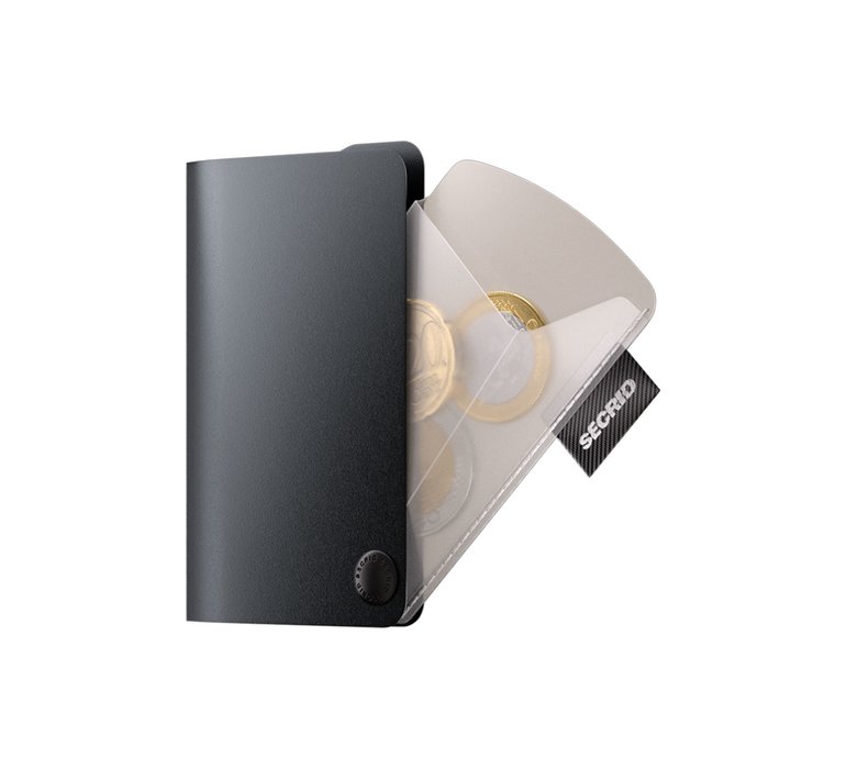 Secrid Addition Coinpocket Transparent