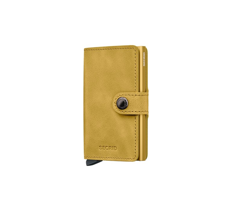 Secrid Miniwallet Vintage Yellow
