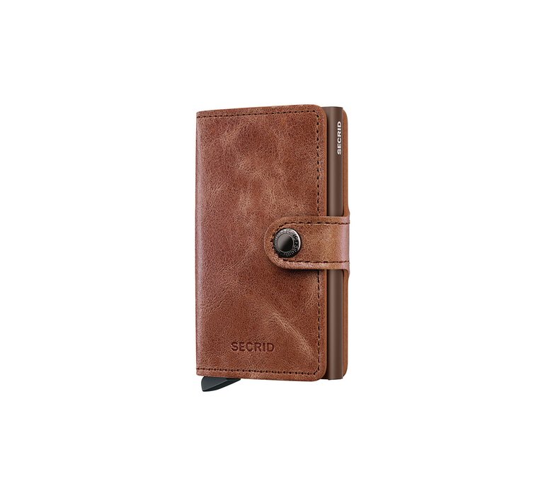 Secrid Miniwallet Vintage Cognac-Brown