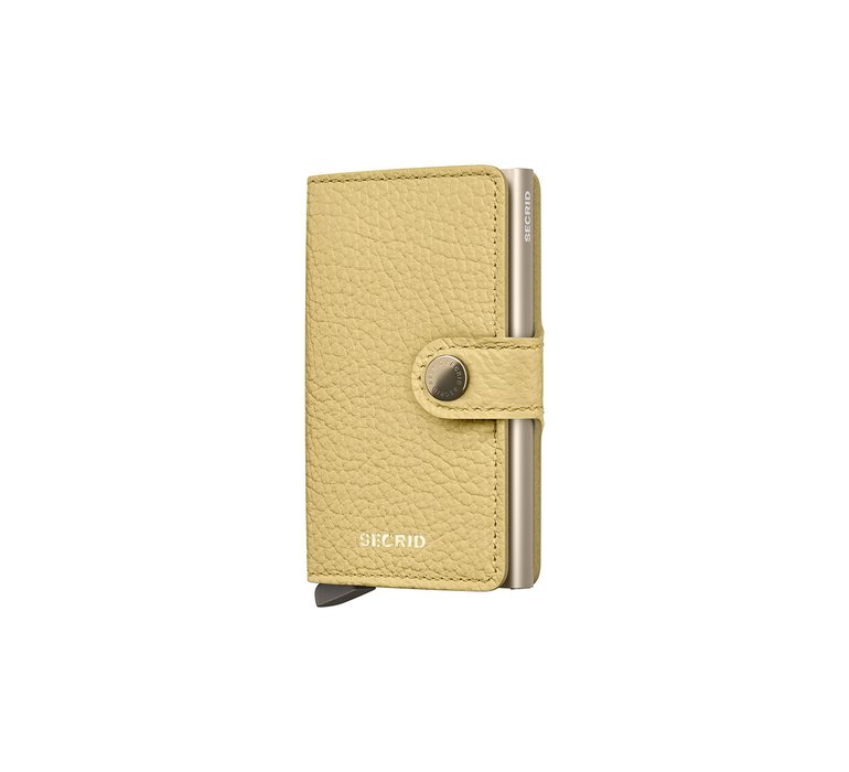 Secrid Miniwallet Pebble Butter Yellow