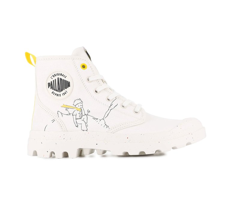 Palladium Pampa-Petit Prince Cream White M