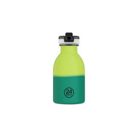 24 Bottles Urban Bottle 250ml REactive Yellow/Green - Sport Lid