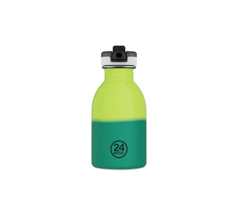 24 Bottles Urban Bottle 250ml REactive Yellow/Green - Sport Lid