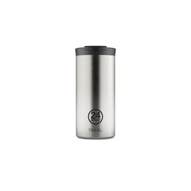 24 Bottles Travel Tumbler Brushed Steel 600ml