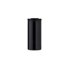 24 Bottles Travel Tumbler Tuxedo Black 600ml