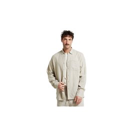 Dedicated Shirt Rute Linen Ecru
