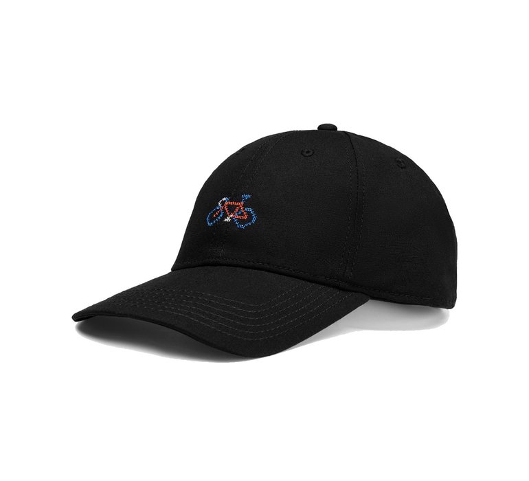 Dedicated Sport Cap Stitch Bike Black