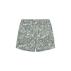 Dedicated Swim Shorts Sandhamn Leaf Mosaic Leaf Green