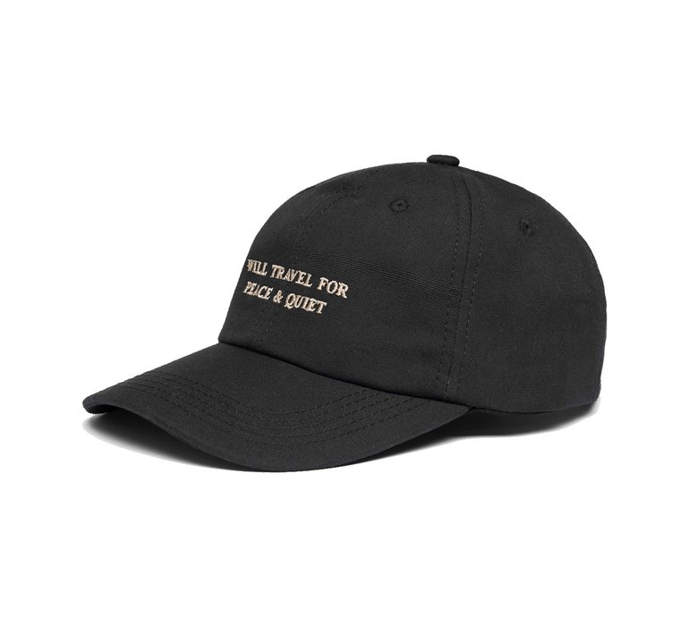 Dedicated Soft Cap Slussen Will Travel Black