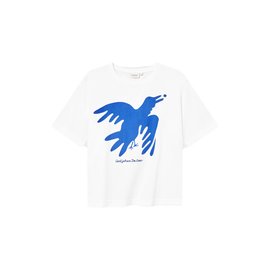 Dedicated T-shirt Vadstena The Phoenix Bird White