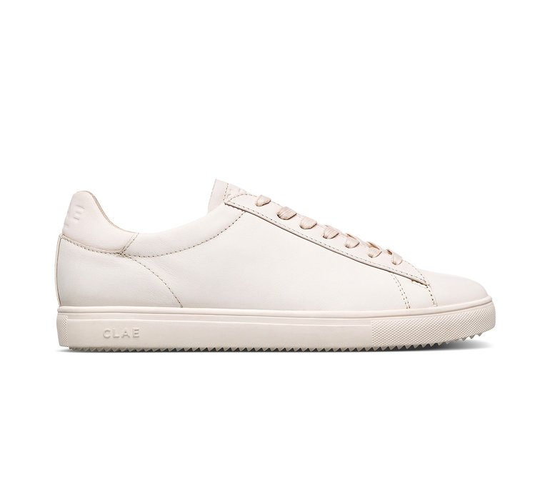 Clae Bradley Essentials Triple Off-White Leather