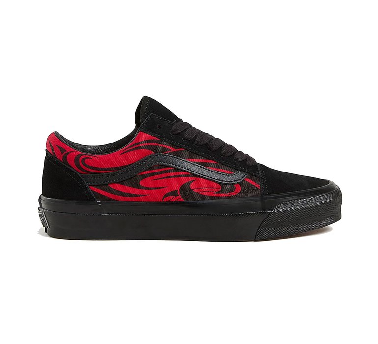 Vans LX Old Skool Y2K Flame Black Red