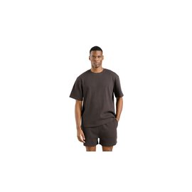 Dedicated T-shirt Danviken Waffle Phantom Black
